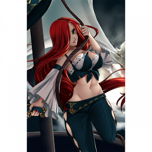 League Of Legends Miss Fortune Deviantart (500x500), Png Download