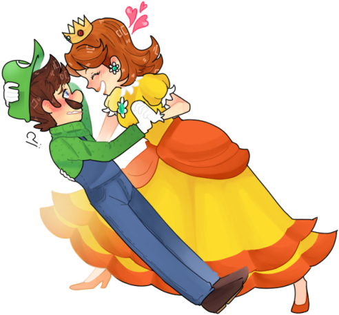 Just Wanted To Cherish My First Ever Otp - Princess Daisy (500x468), Png Download