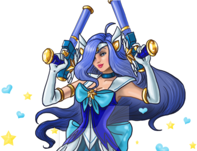 Miss Fortune - Star Guardian 2018 Skin Concept (912x516), Png Download