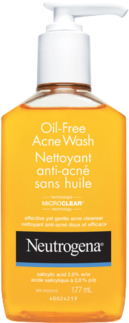 Neutrogena® Oil-free Acne Wash - Neutrogena Face Wash Price (483x485), Png Download