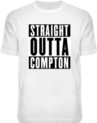 Футболка Straight Outta Compton - Nwa Straight Outta Compton (420x420), Png Download
