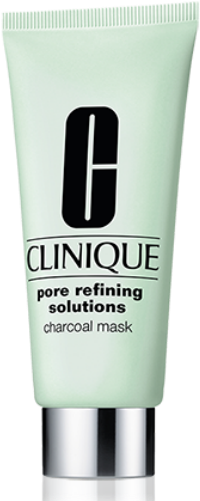 2 Steps To Treat Acne Without Drying Out Your Skin - Clinique - Pore Refining Solutions Charcoal Mask 100ml (478x500), Png Download