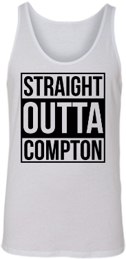 Straight Outta Compton - V-neck T-shirtstraight Outta Night Shift Funny Nurse (400x500), Png Download
