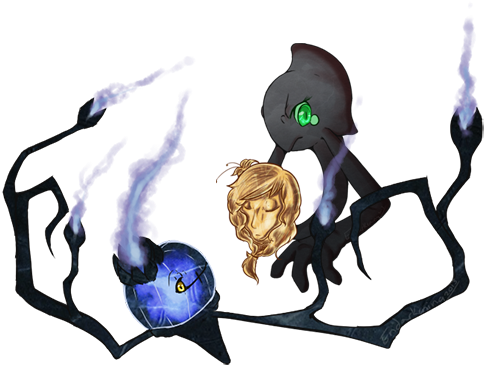 Ophelia&isabelle - Shiny Yamask (500x382), Png Download