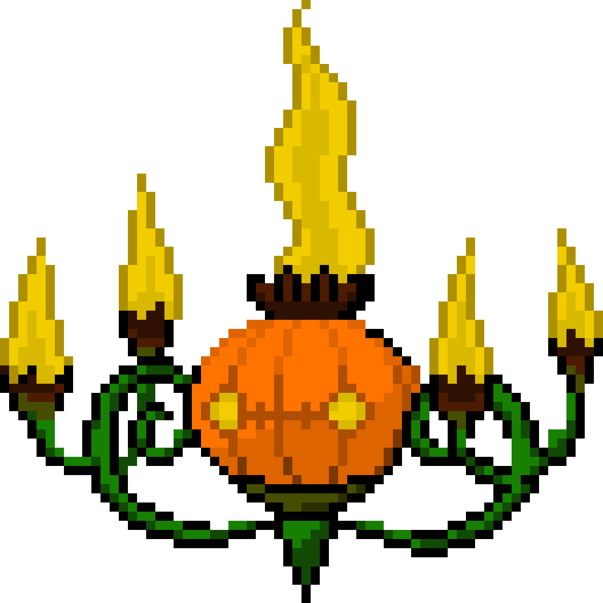 Delta Chandelure - Pixel Art Excel Pokemon (1188x1188), Png Download