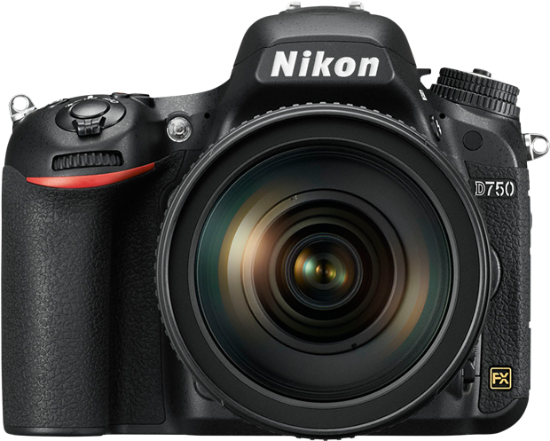 Nikon D Camera Of The Year Fx - Nikon D750 Dslr Camera Af-s 24-120 Vr Lens Kit (700x595), Png Download