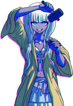 Vaporwave Squad - Angie Yonaga Sprites (540x540), Png Download