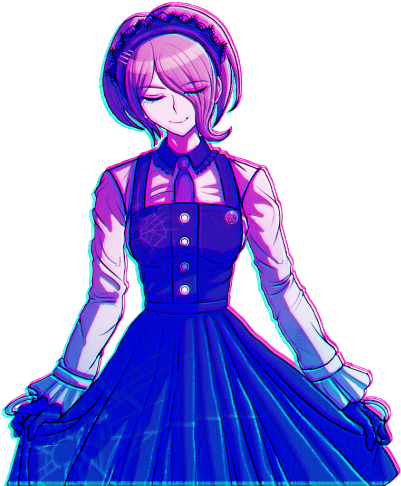 Vaporwave Squad - Danganronpa V3 Tojo Cosplay (540x540), Png Download