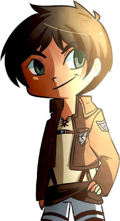 Ask Eren Jaeger - Cartoon (460x730), Png Download