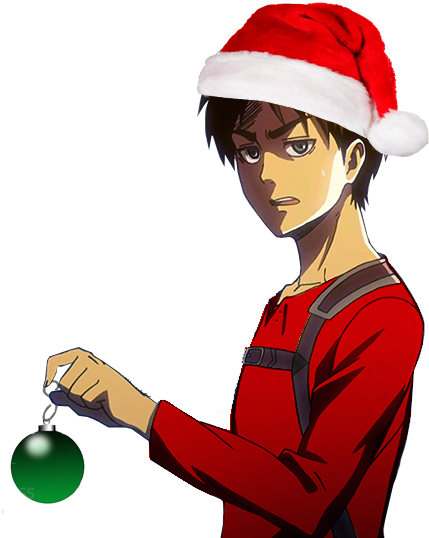 Book Lightning Thief Clipart - Eren Jaeger Christmas (505x624), Png Download
