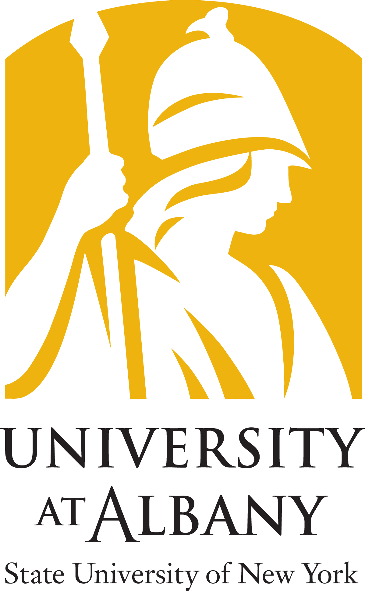Logo A4 Pms124 Blk - University At Albany School Of Education (1198x1939), Png Download
