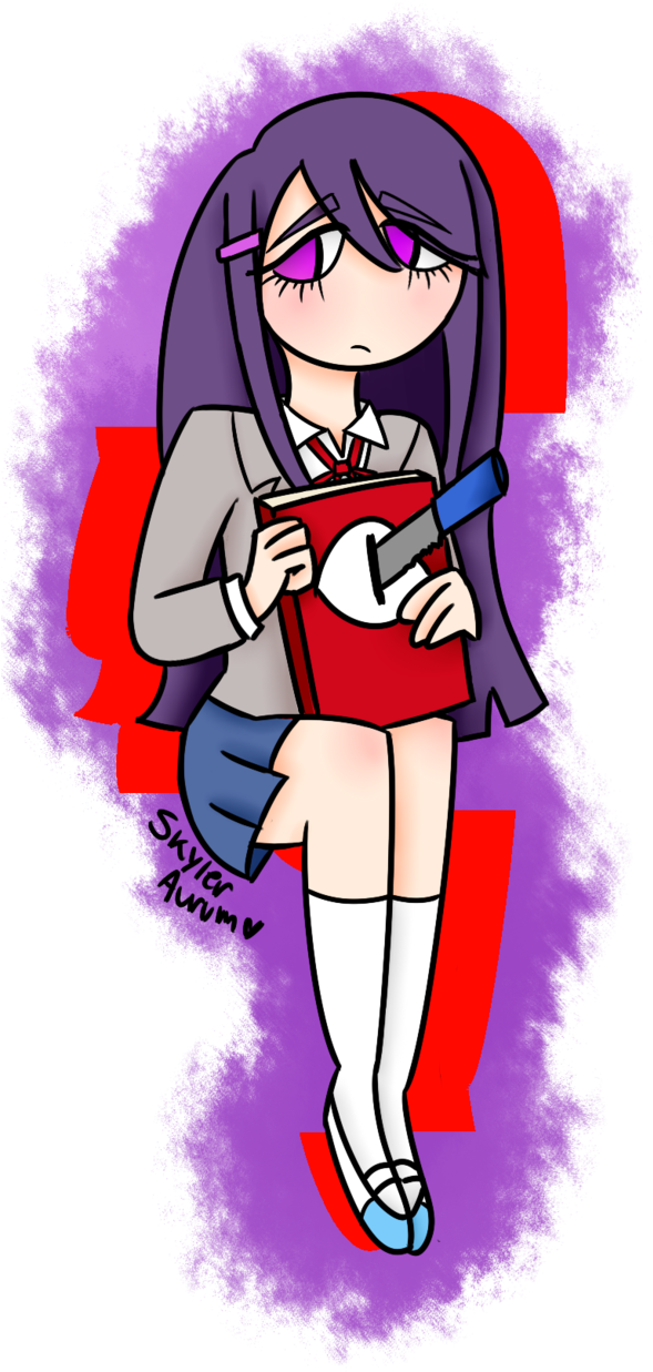 Burnettized Clipart Yuri Doki - Cartoon (613x1303), Png Download