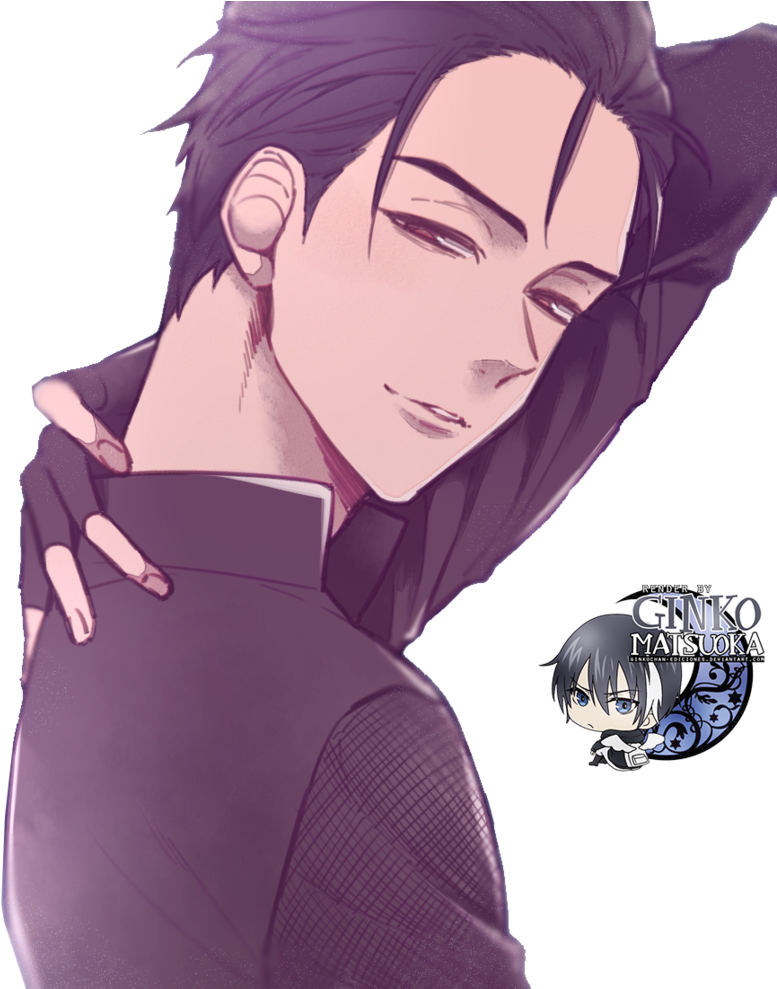 Clip Royalty Free Render Katsuki Yuuri By Ginkochan - Yuri Katsuki X Reader Lemon (808x988), Png Download