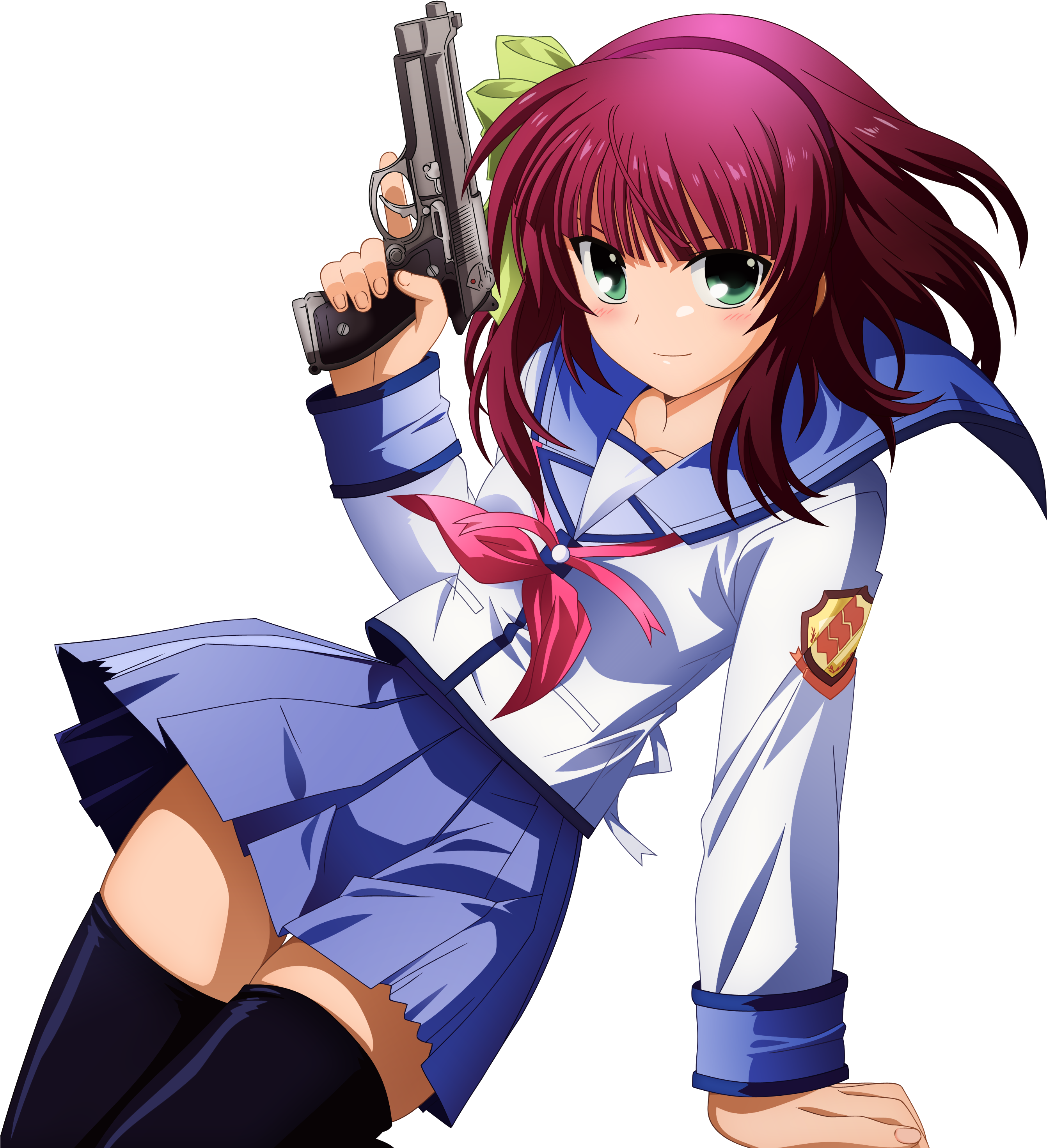 Angel Beats , Vectors, Transparent, Nakamura Yuri, - Angel Beats Yuri Png (2700x3200), Png Download
