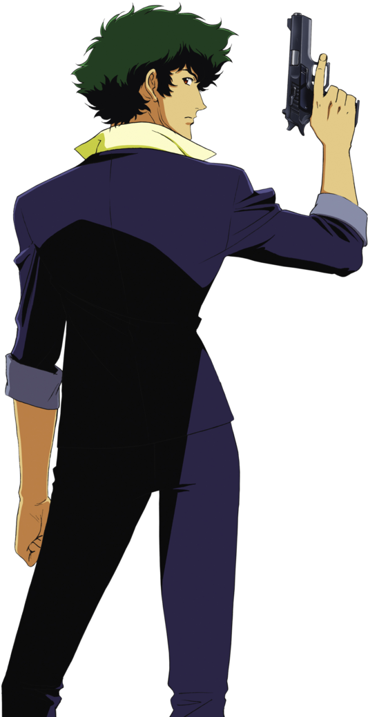 Render Spike Spiegel By Vanessabr21-d6hjph0 Copy - Cowboy Bebop Spike Spiegel Cosplay Cos (751x1063), Png Download