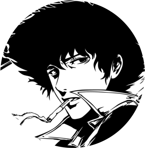 Spike Spiegel - Cowboy Bebop Spike Png (1024x640), Png Download