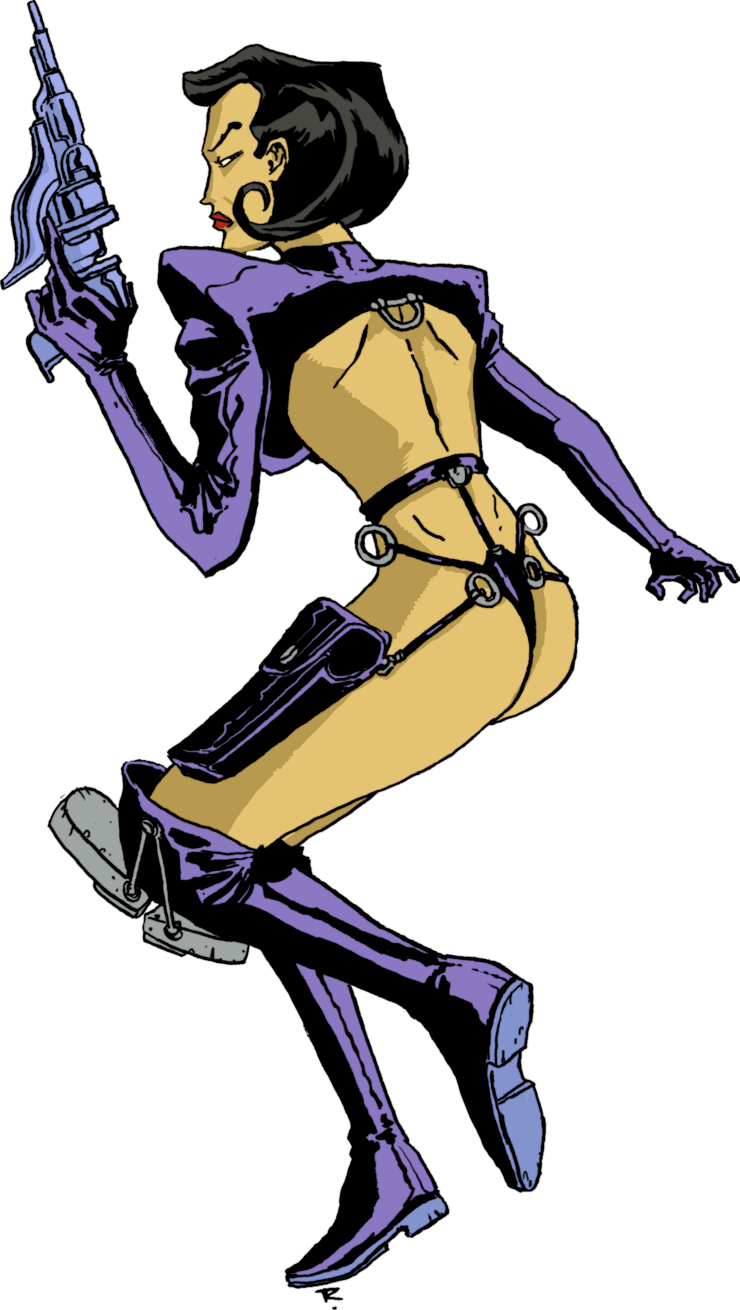 Inktober 2015 / Illustration - Cartoon (1443x2552), Png Download