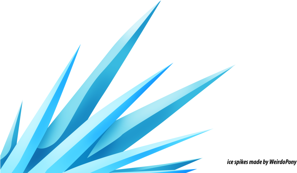 Image Resource Ice By Weirdopony D M - Ice Spike Png (1024x589), Png Download