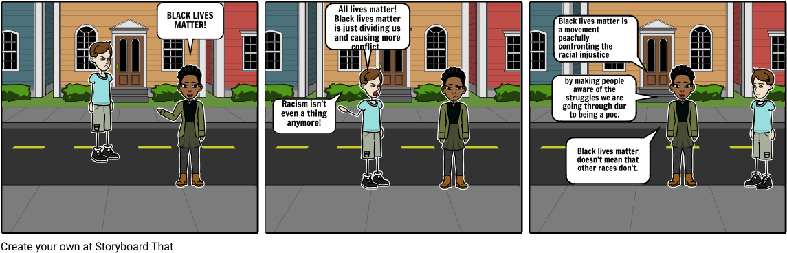 Black Lives Matter Cartoon - Black Lives Matter (1164x385), Png Download