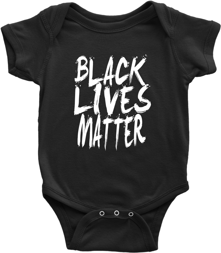 Black Lives Matter Onesie - Infant Bodysuit (1024x1024), Png Download