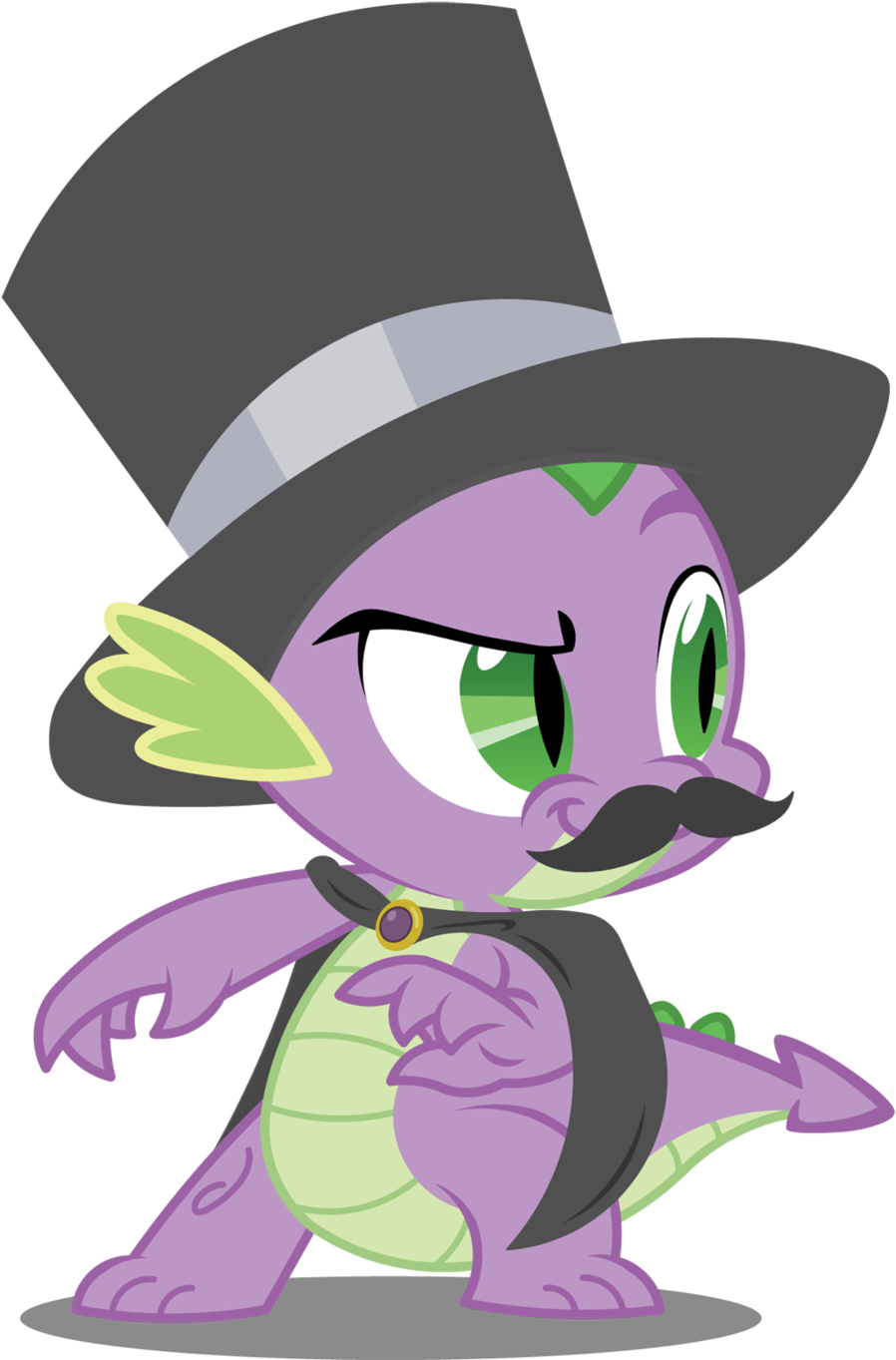 Spike The Villain By Axemgr-d4bs585 - Спайк Дружба Это Чудо (900x1393), Png Download