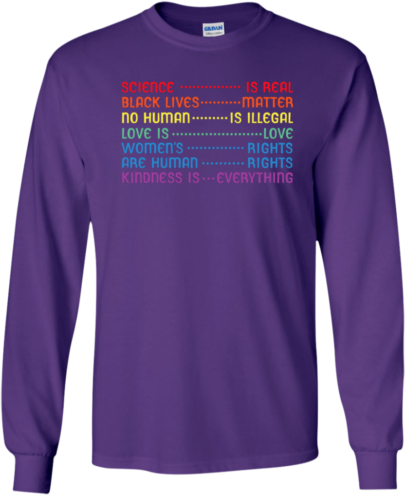 Science Is Real Black Lives Matter Shirt Youth Ls T - Adidas Bugs Bunny T Shirt (1024x1024), Png Download