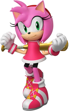 Bb Amy Rose - Amy Rose Mario And Sonic (276x445), Png Download