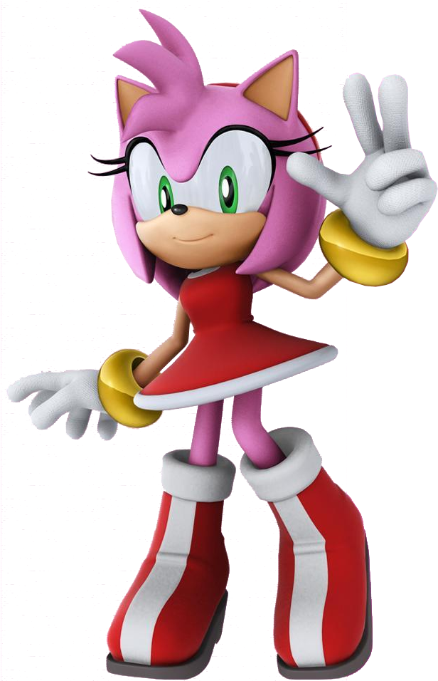 Amy Rose - Amy Rose King Dedede (715x1061), Png Download