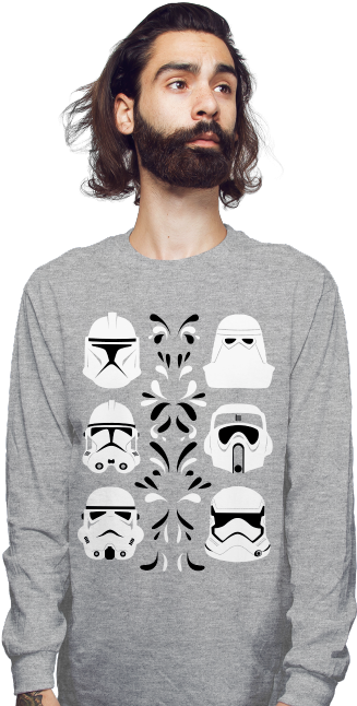 Trooper Shirt - Long-sleeved T-shirt (650x650), Png Download