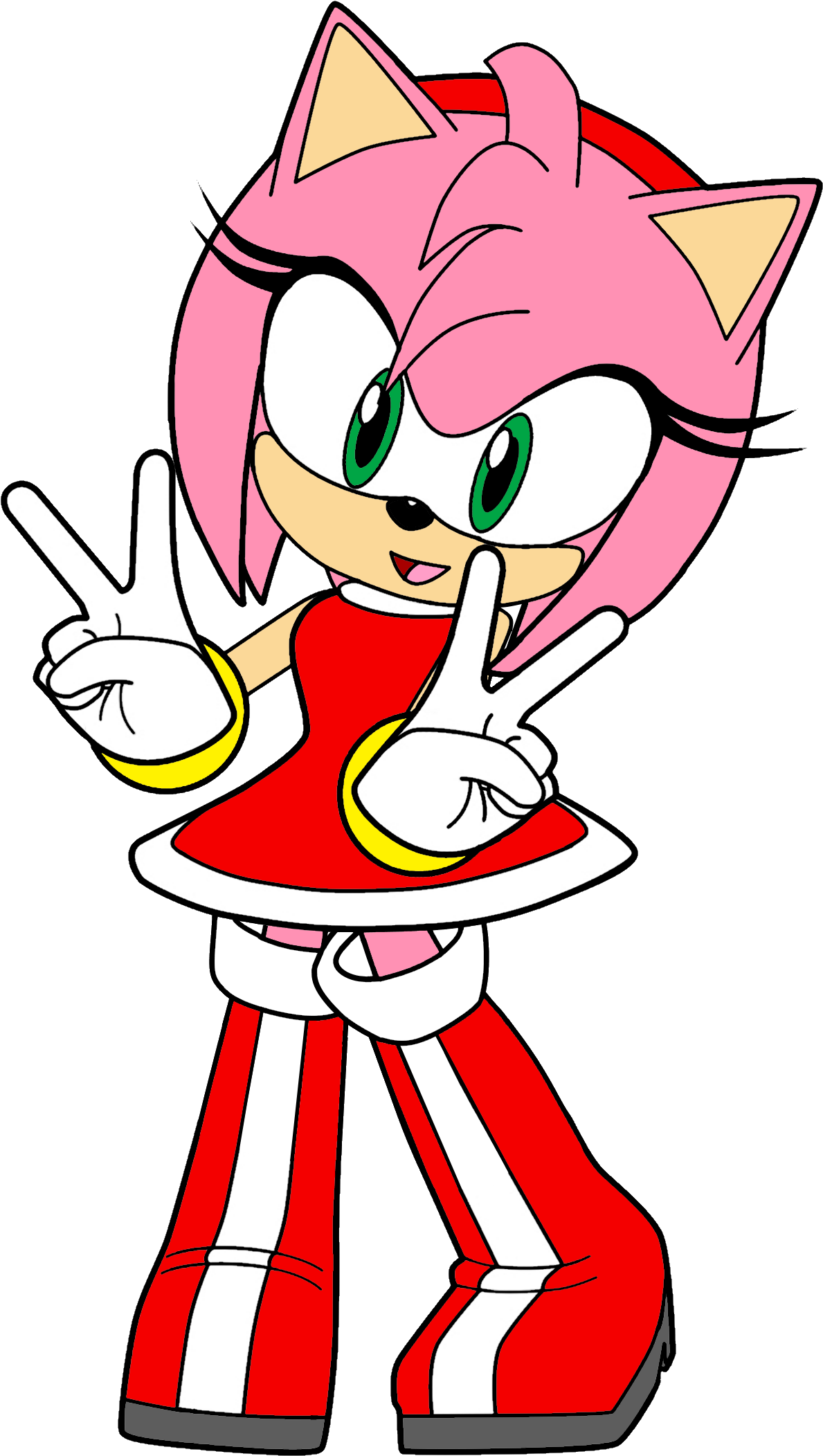 Amy Rose Images Amy Rose - Amy Rose (1283x2200), Png Download