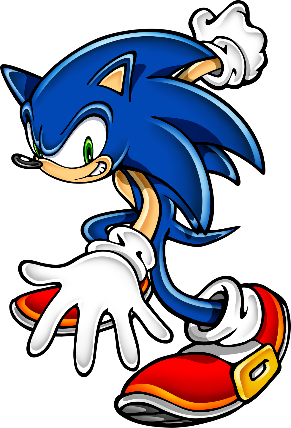 Well, Of Course, We Have To Start With The Main Character - Sonic Adventure 2 Sonic (980x1439), Png Download