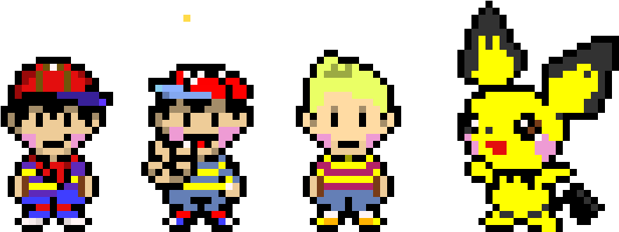Yay - Ness Earthbound (890x360), Png Download