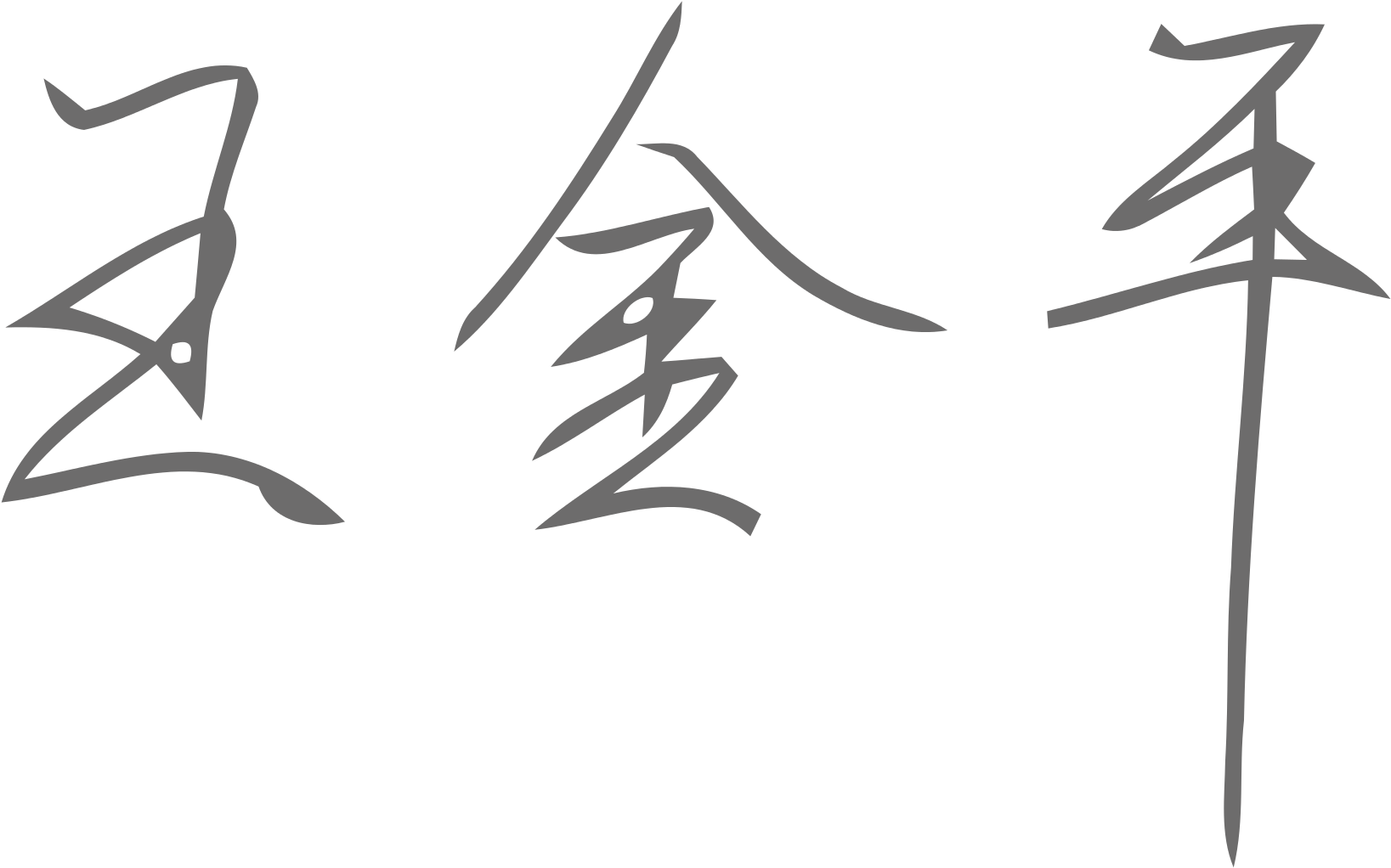 Signature Of Wang Jin-pyng - Wang Jin-pyng (1280x766), Png Download