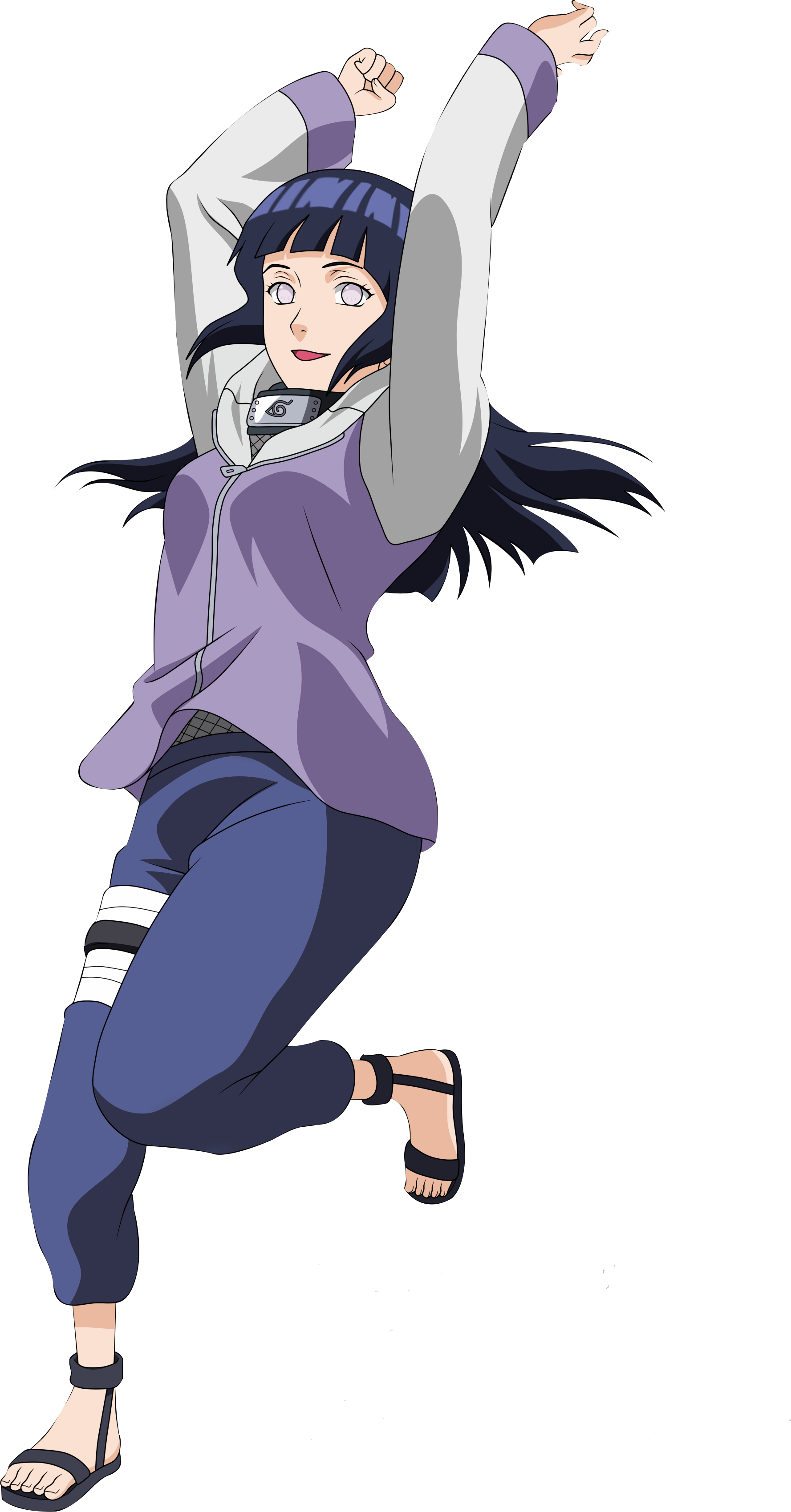 Imagens Da Hinata Png (1777x3399), Png Download