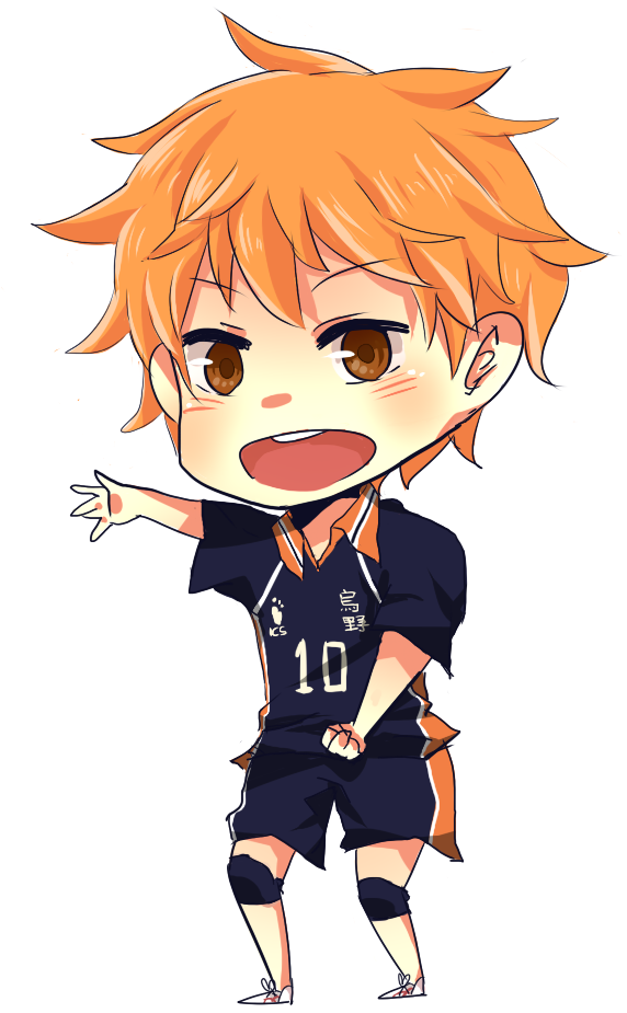Haikyuu Chibi Png - Haikyuu Hinata Chibi Png (700x1050), Png Download