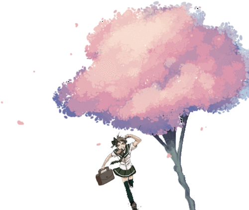 Image - Cherry Blossom (500x440), Png Download