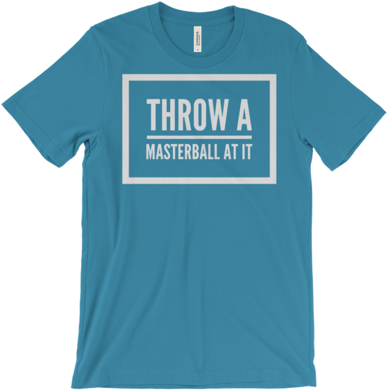 Throw A Masterball At It Pokemon - Color Blind Shirt (600x600), Png Download