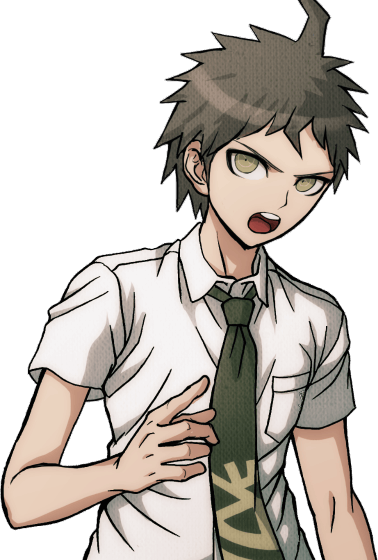 View Samegoogleiqdbsaucenao Hajime Hinata Halfbody - Danganronpa 2 Goodbye Despair [playstation Vita Game] (378x560), Png Download