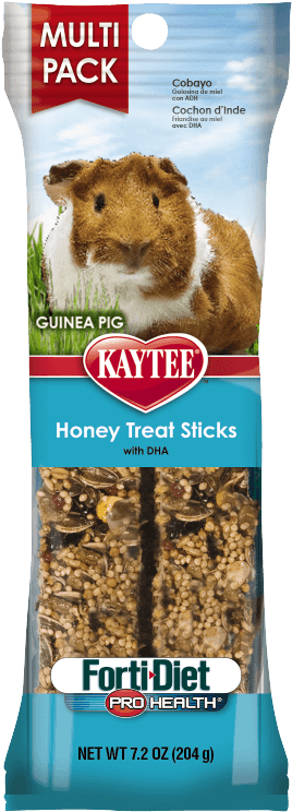 Forti-diet Pro Health Guinea Pig Honey Treat Stick - Kaytee Guinea Pig Forti Diet Prohealth Honey Stick (750x750), Png Download