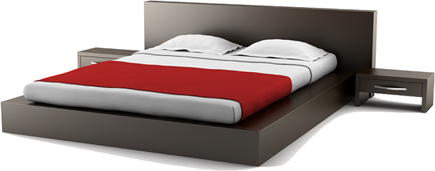 Full Beds Banner Free Download - Low Lying Beds (610x240), Png Download