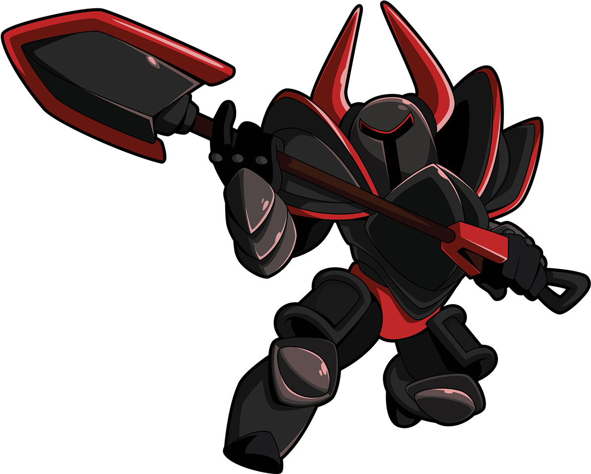 Black Knight - Black Knight Shovel Knight (1200x956), Png Download