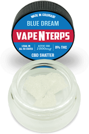 1000mg Cbd Shatter Blue Dream - Cannabidiol (500x500), Png Download