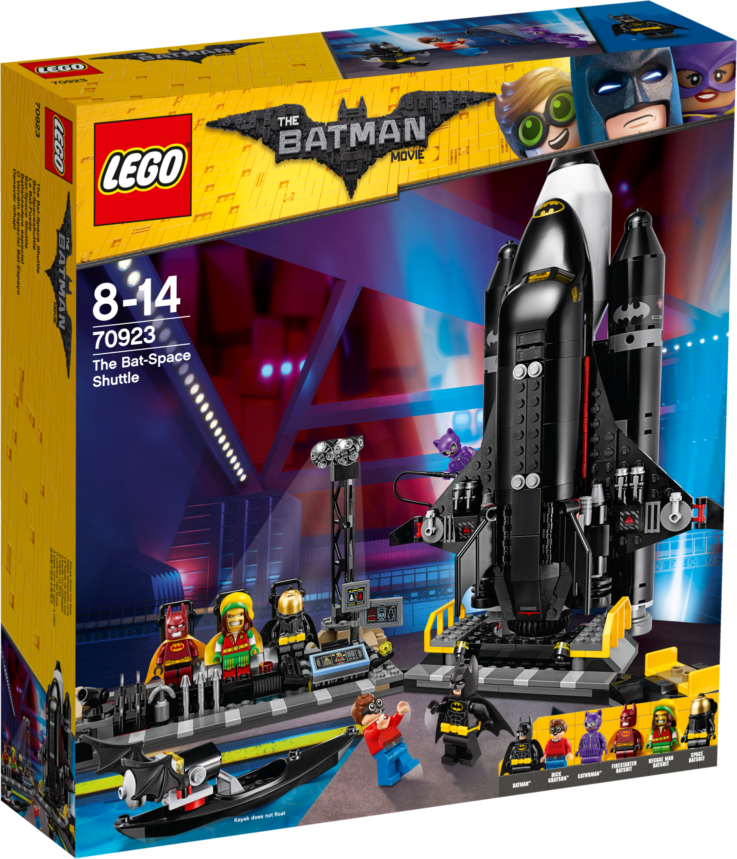 Batman 70923 The Bat-space Shuttle ,, , Large - Lego Batman Movie 70923 (1473x1717), Png Download