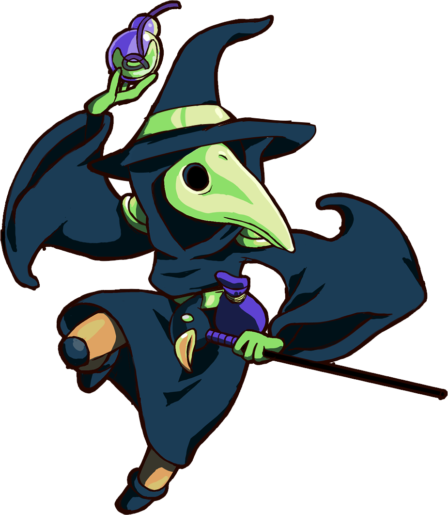 Plague Knight Plague Knight's Bswap Is Absolutely Adorable, - Plague Knight Body Swap (925x1062), Png Download