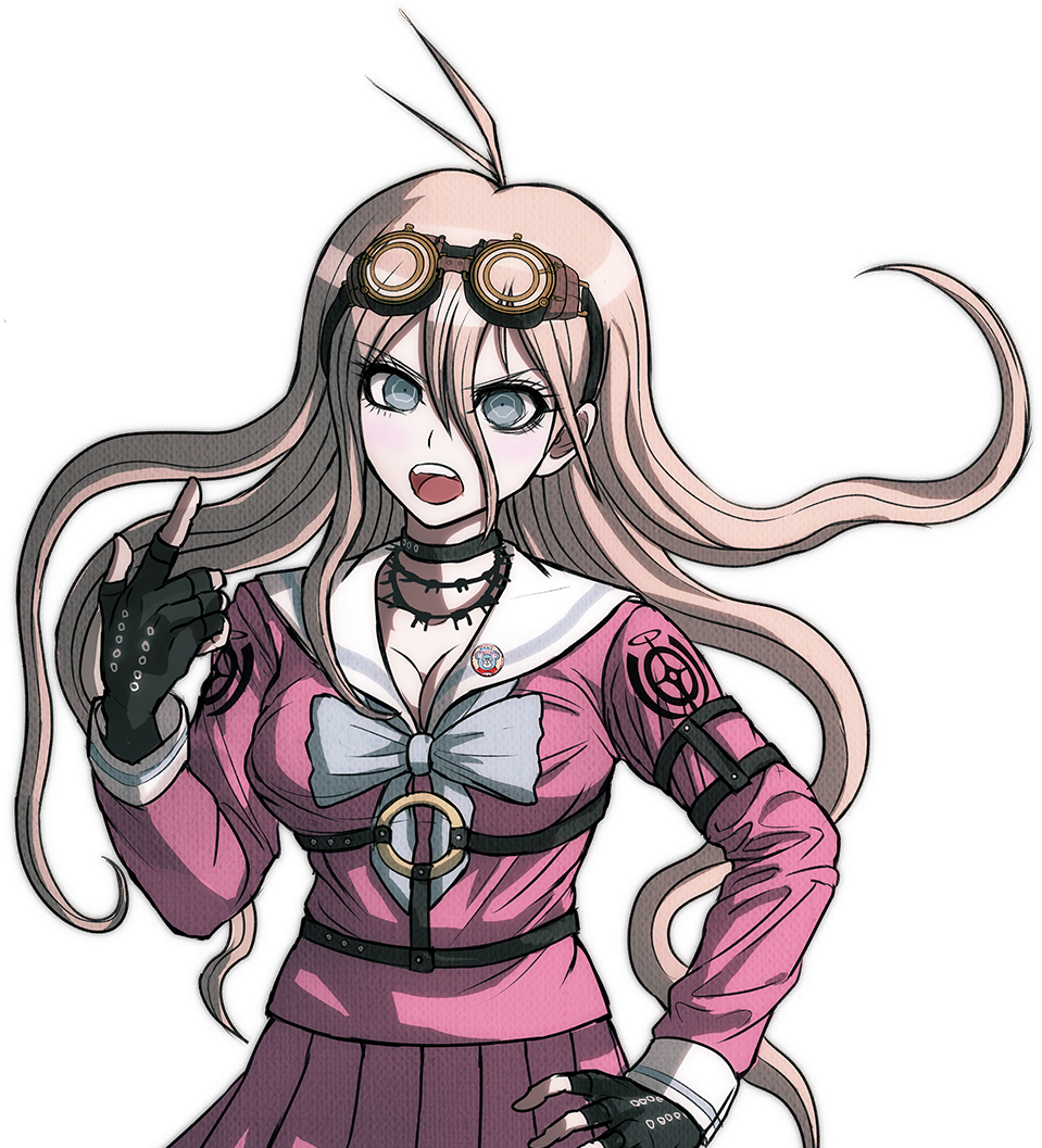 Danganronpa V3 Bonus Mode Miu Iruma Sprite - Danganronpa V3 Miu Iruma (959x1057), Png Download