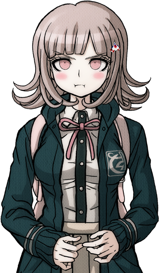 Danganronpa V3 Chiaki Nanami Bonus Mode Sprites 04 - Chiaki Danganronpa Png (514x883), Png Download
