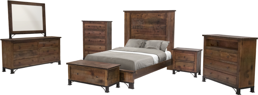 Vila Mexican Handcrafted Furniture Venezia Bedroom - Trunk (1000x1000), Png Download