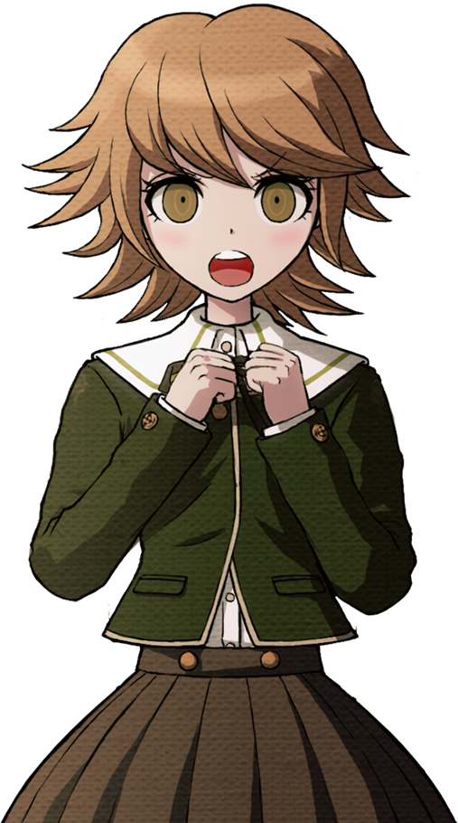 Picture Free Image V Bonus Mode Sprite Png - Danganronpa Chihiro Sprites (507x910), Png Download