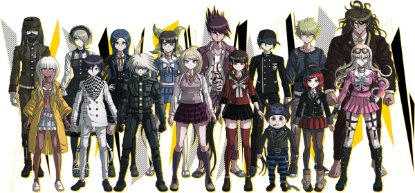 Danganronpa V3 Has A Release Date In Japan - Danganronpa V3 Characters Names (600x279), Png Download