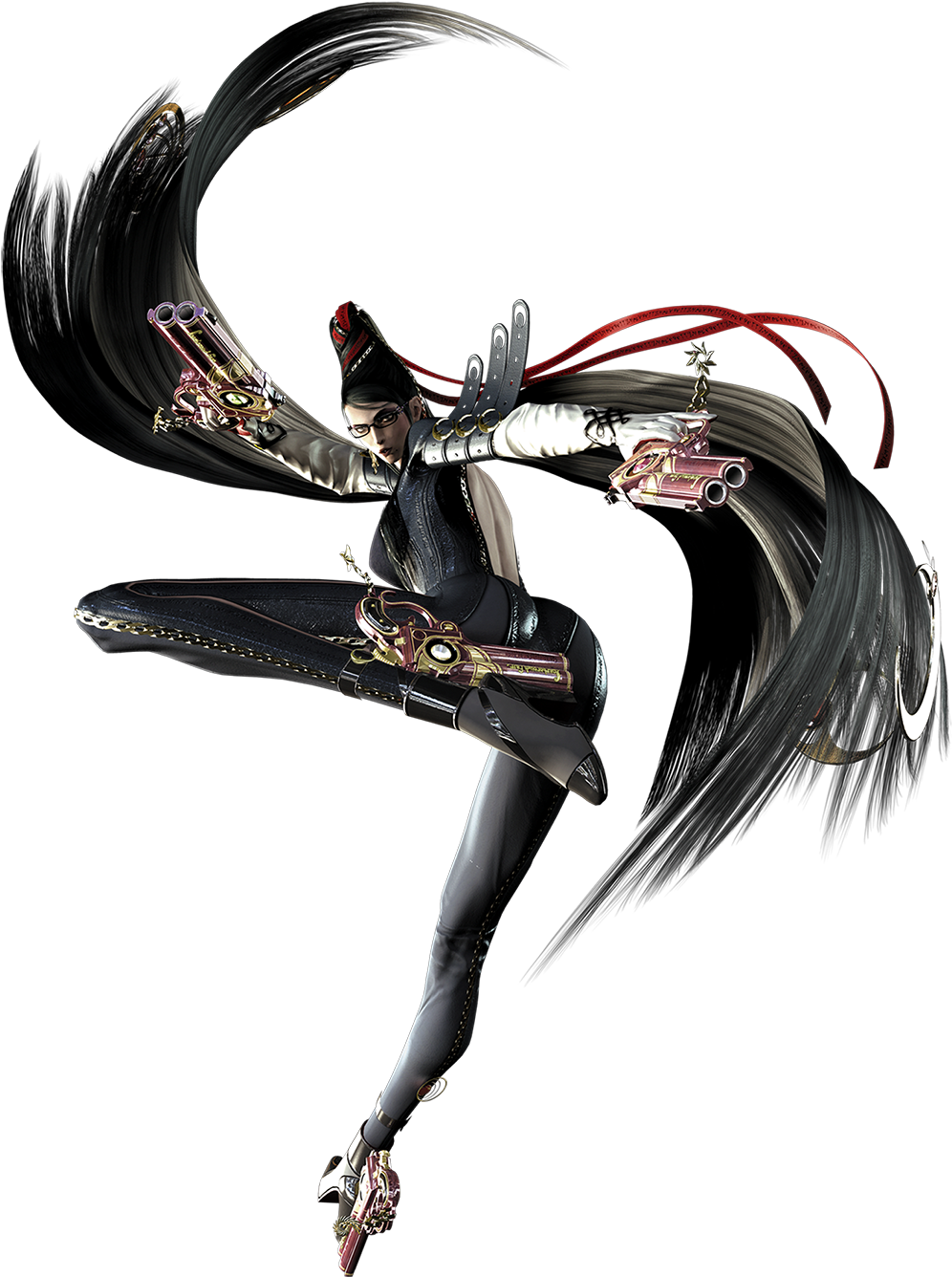 Bayo1 Render - Smash Ultimate Bayonetta Render (1068x1335), Png Download